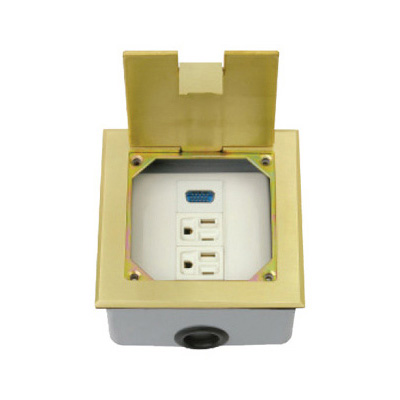 HGD-120K<BR>1 gang 15 pin VGA socket<BR>2 gang computer power socket