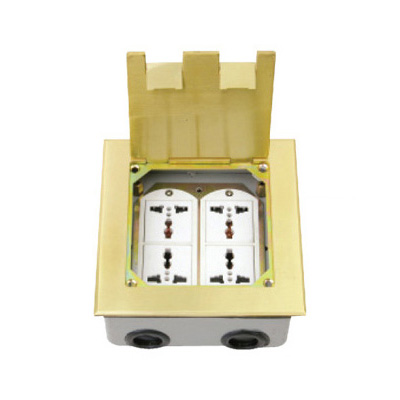 HGD-146K<BR>4 gang 2 pin multi-function socket
