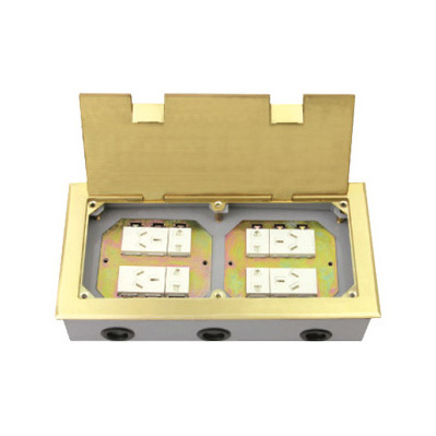 HGD-300K<BR>4 gang 2 pole socket<BR>4 gang 3 pole socket