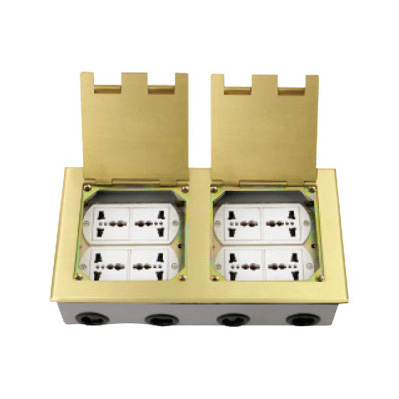 HGD-2702K<BR>8 gang 3 pin Multi-function socket