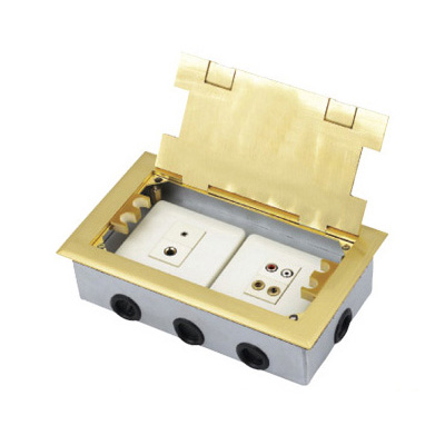 HGD-230KC<BR>1 gang 3.5 eraphone socket<BR>1 gang 6.35 speaker socket<BR>1 gang sound socket    1 gang double audio socket