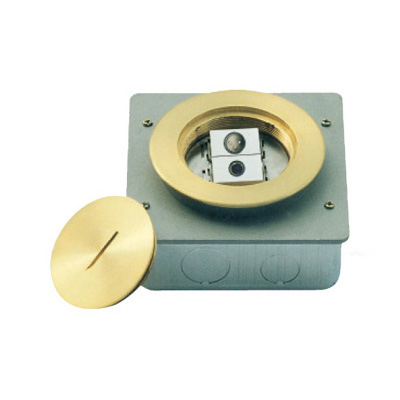 HGD-100Y<BR>1 gang Kalon socket<BR>1 gang 6.35 speaker socket