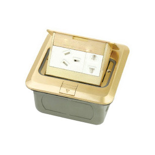 HGD-1F<BR>1 gang 2 pole socket<BR>1 gang 3 pole socket