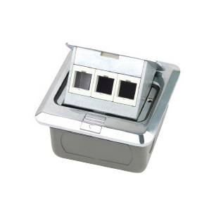 HGD-1Fz(Light)<BR>3 gang AVAYA computer socket