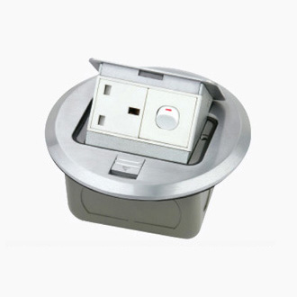 HGD-2Yz(亚光)<BR>一位13A英式插座<BR>一位开关