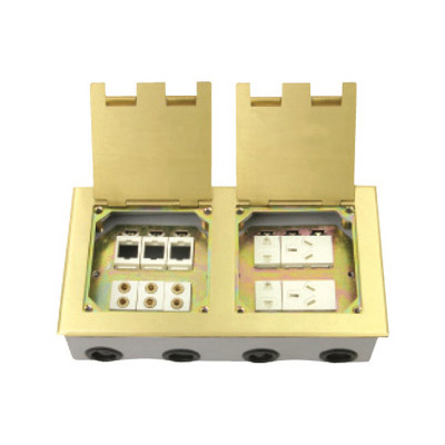 HGD-2702K<BR>三位朗讯电脑插口三位音响插座<BR>二位二极插座二位三极插座